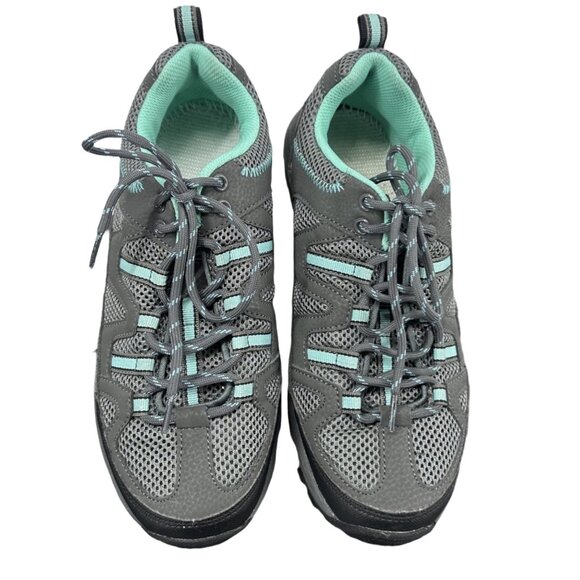 Nord Trail Mt. Evans Hiking Shoes Charcoal Mint 8.5 (No Insoles) - Picture 3 of 8